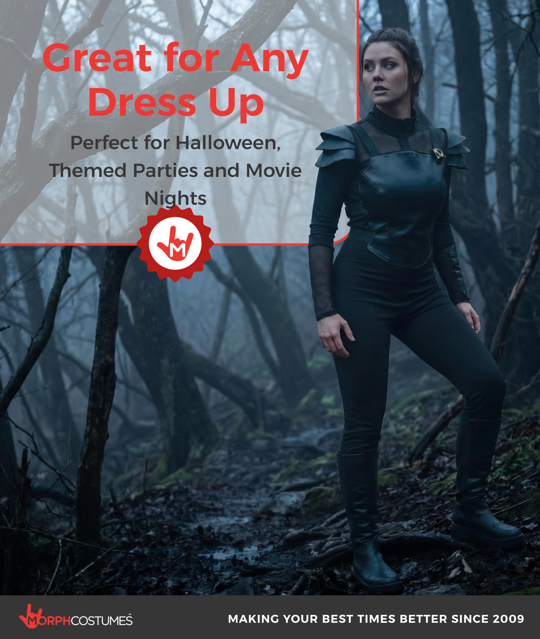 Morph Dystopisches Teenie-Kostüm Bodysuit Für Damen, Filmstar Kostüm Damen, Film Kostüm Damen, Karneval Kostüm Damen