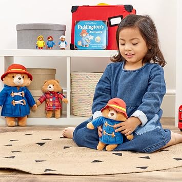 Rainbow Designs Official Adventures of Paddington Bear - Soft Paddington Bear Plush Toy for Toddlers and Children, 22cm