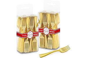 Gold Mini Forks: The Perfect Touch for Petite Appetizers and Desserts