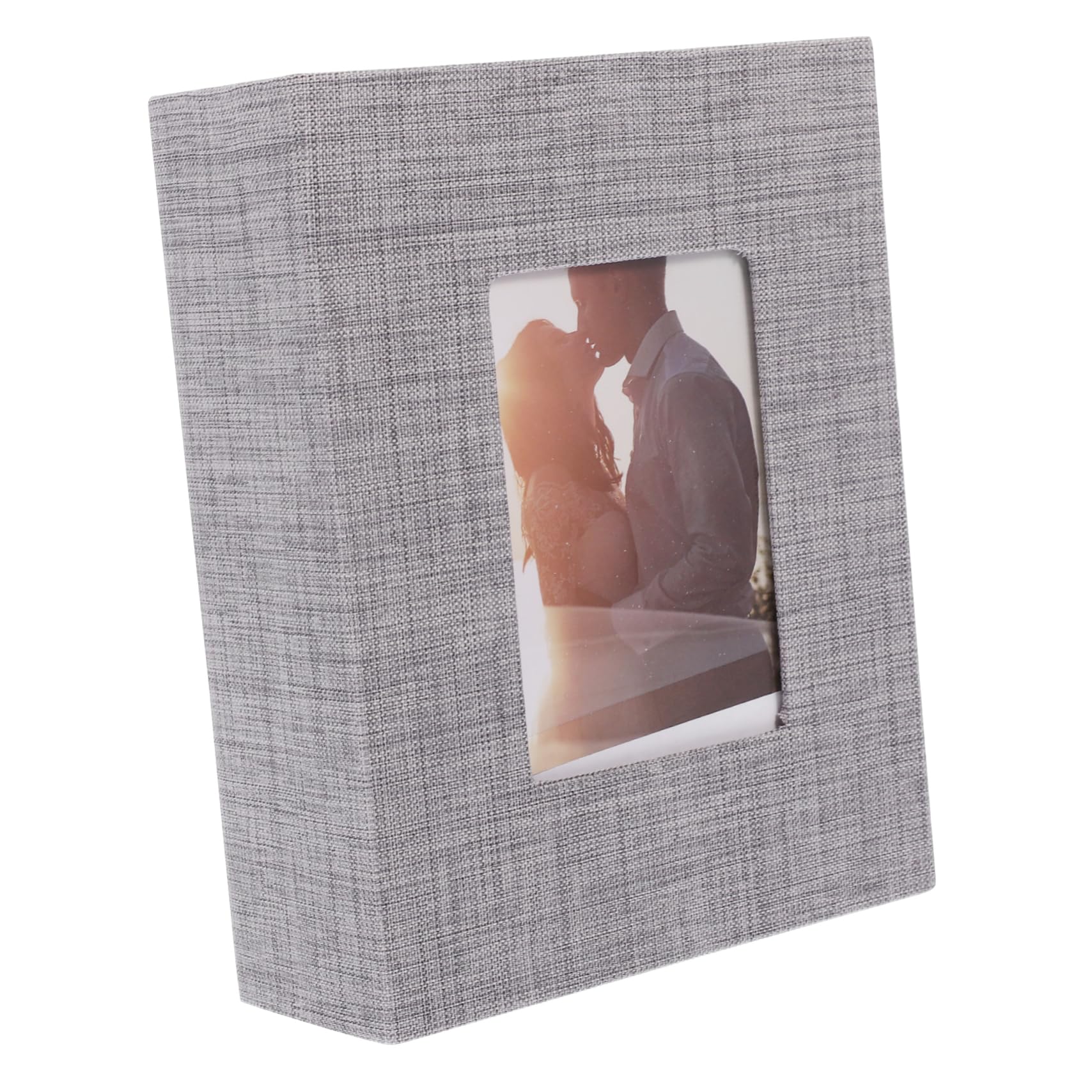 PRETYZOOM 4 Stück Fotoalbum Aus Leinen Großes Fotoalbum Fotoalben Kleines Fotos Erinnerungen -sammelalbum Papa- Bilderalbum Bilderbücher Pvc Grey