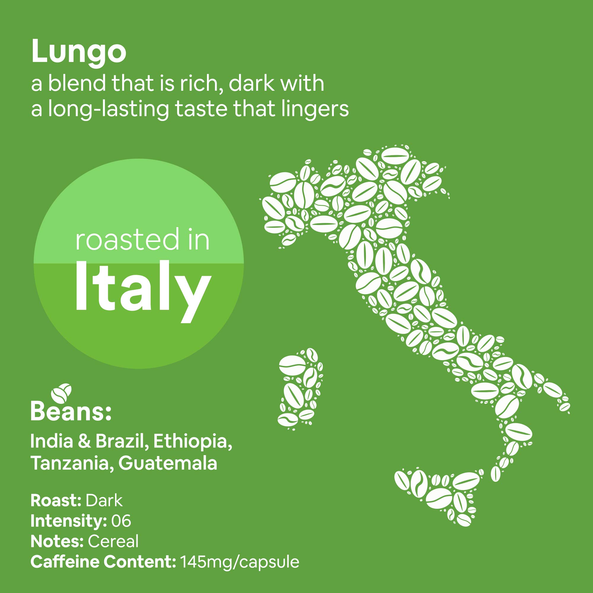 Buy WOKEN ECO Italian Espresso 60 Pods 100 Compostable