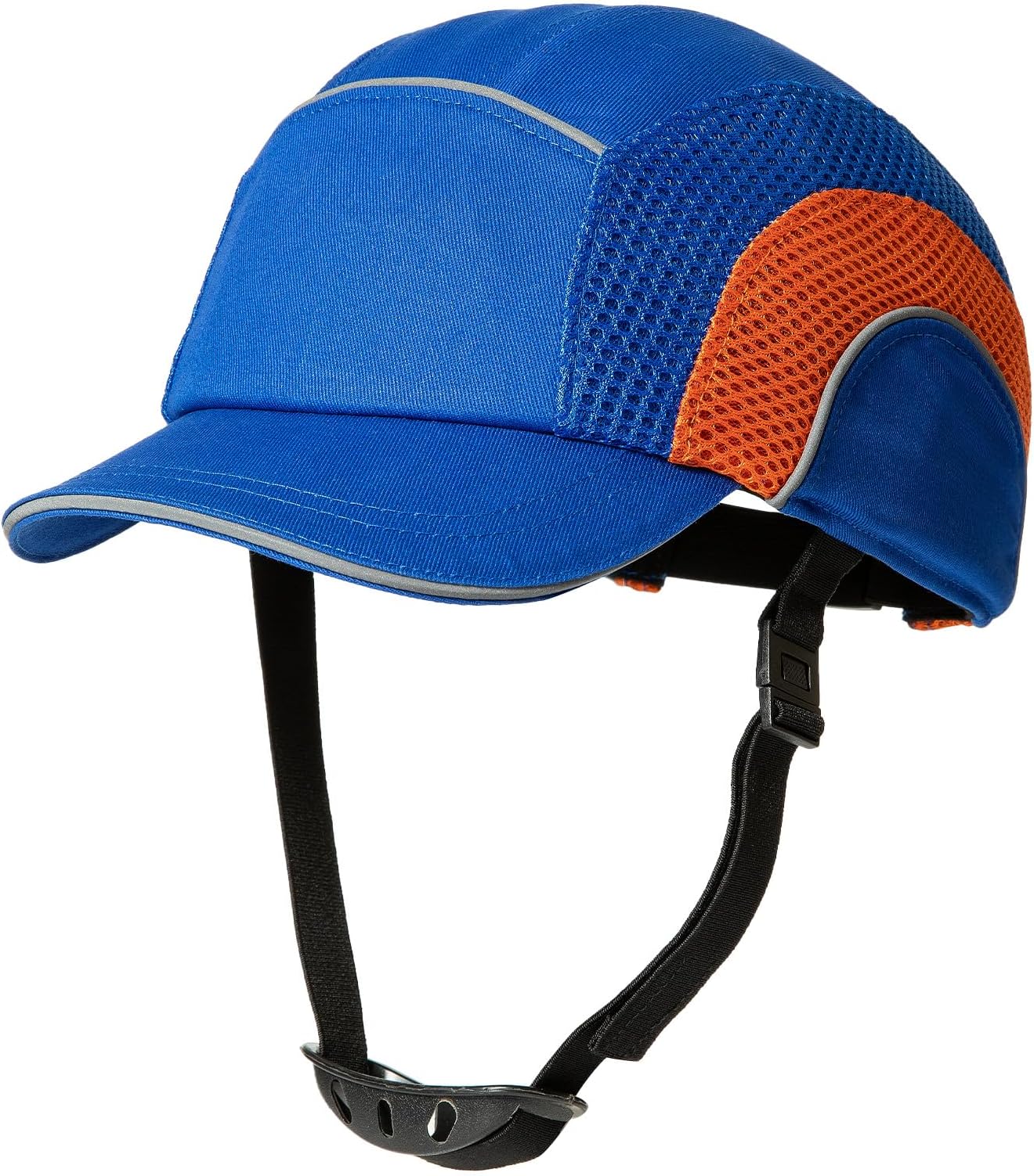 MOHEENLightweight Safety Bump Cap - Breathable Baseball Style Protective Hat with Reflective Stripes