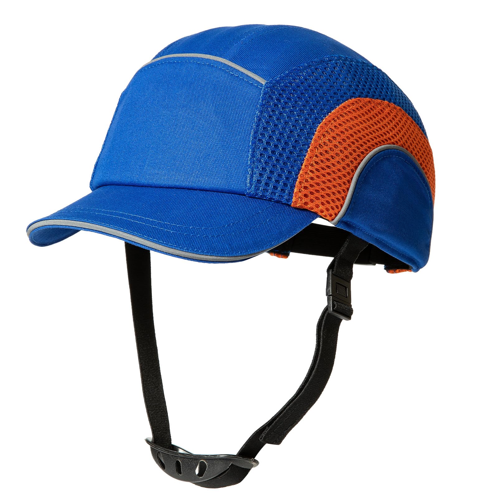 MOHEENLightweight Safety Bump Cap - Breathable Baseball Style Protective Hat with Reflective Stripes