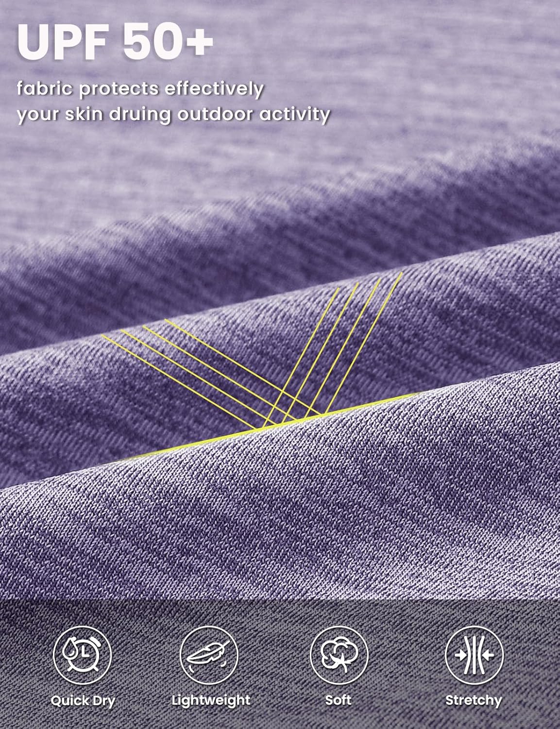 TBMPOY Men's Workout Shirt Dry Fit Quick Dry UPF 50+ Athletic T-Shirt Moisture Wicking Lightweight Top Running Activewear - Image 4