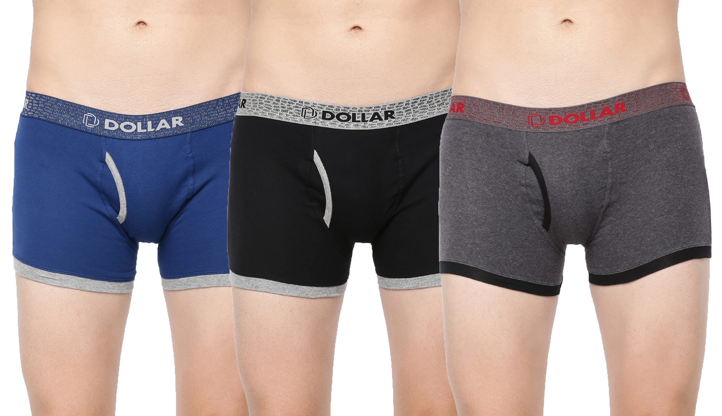 dollar bigboss Men's Assorted Pack of 3 Trunk-picture-11