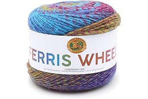 Lion Brand Yarn Ferris Wheel: Multicolor Yarn for Your Creative Whims