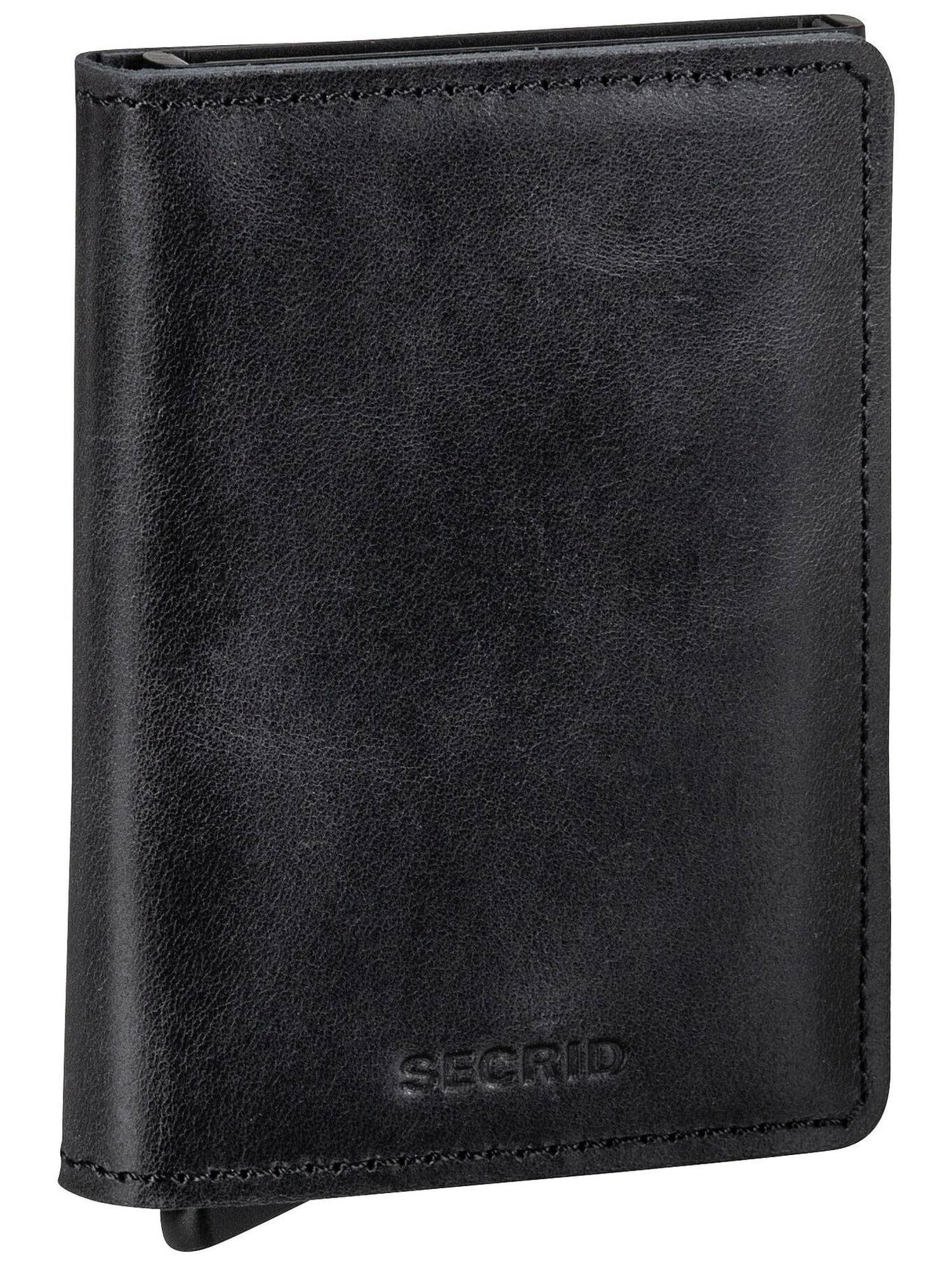 Secrid Unisex Slimwallet Reisezubehör-Kartenhalter im Umschlagformat, Black