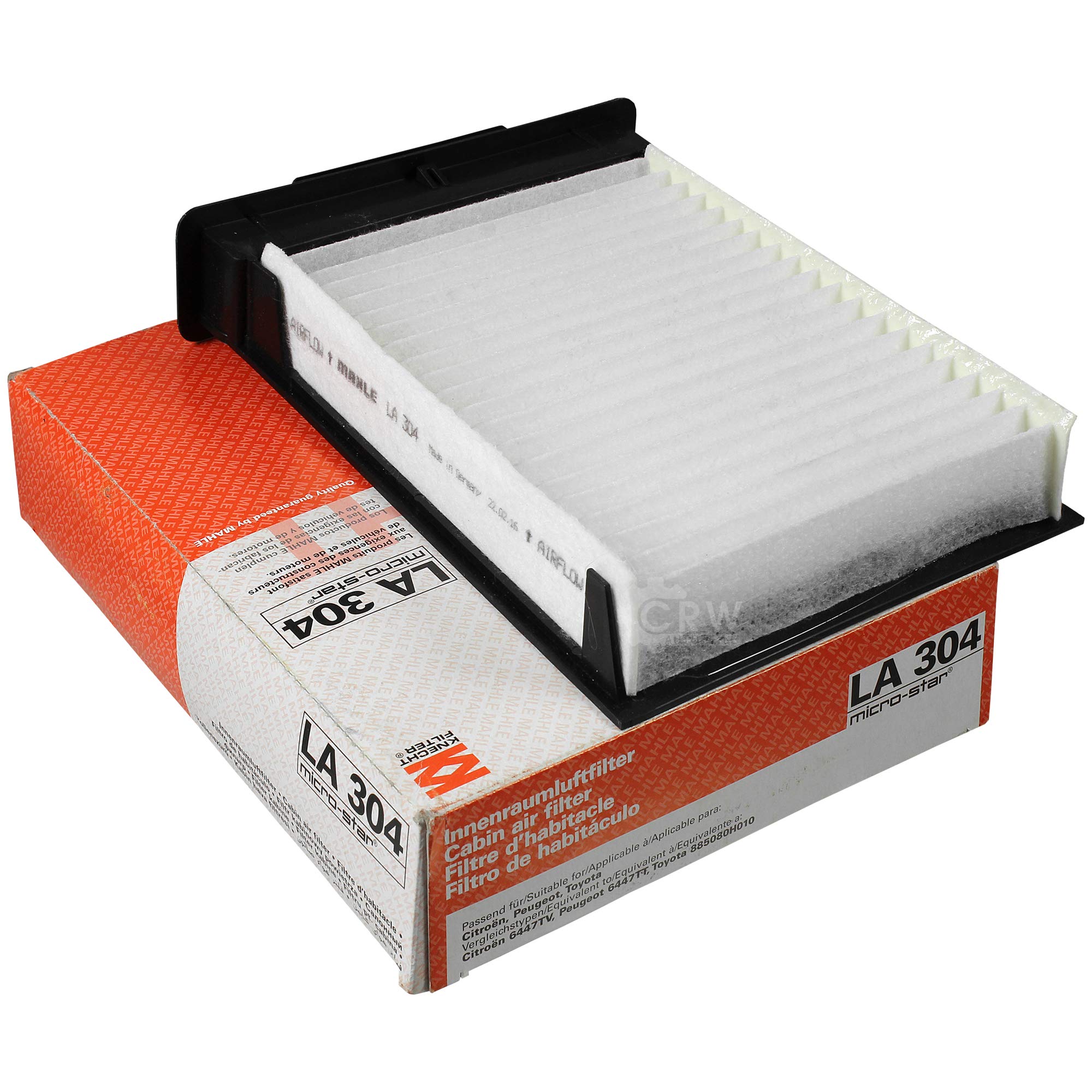 Paquete de inspección Kit de mantenimiento con filtro de aceite OC 534, filtro de aire LX 1001, filtro de cabina LA 304, tornillo de cierre