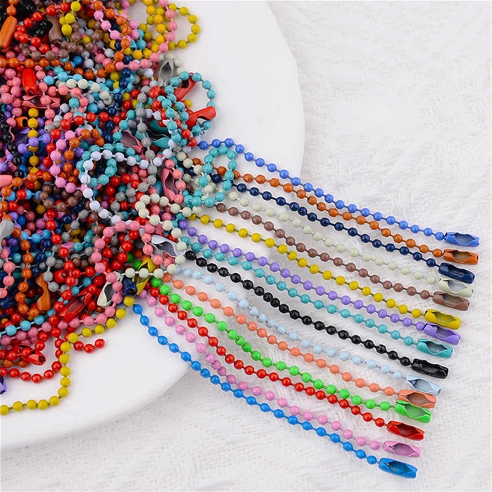 Kugelketten, Bunt for Schlüsselanhänger, Schmuck, Halskette, Ornament