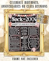 Vista 396 de Lone Star Art 66ª Reunión de Graduados (Sesenta y seis) Decoración en Oro - Recordando El Año - Clase de 1959 - Póster Sin Marco de 11x14 - Globos