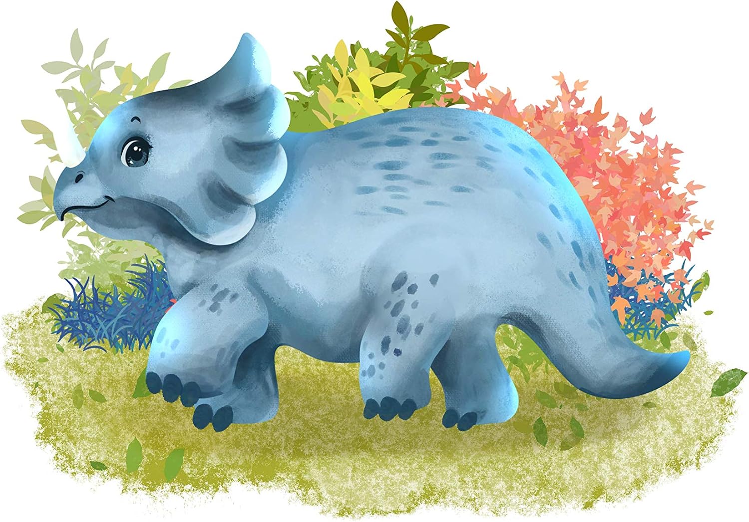 WIETRE® Set of 4 Pictures Dinosaurs Nursery Baby Room Decoration, Picture Boy Girl Posters DIN A4 - Image 5