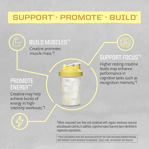 Miniatura 4 de Monohidrato de creatina en polvo micronizado preentrenamiento suplemento de recuperación apoyo muscular, entrenamiento de fuerza, cognición vegano y