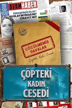 Unsolved Cases Detective Crime Solving Game Elif Akman File - Mystery Puzzle Murder Solving Box Games - Finding a Murderer Detective Game - Who is the Guilty, Can You Solve the Murder? (Case-1)