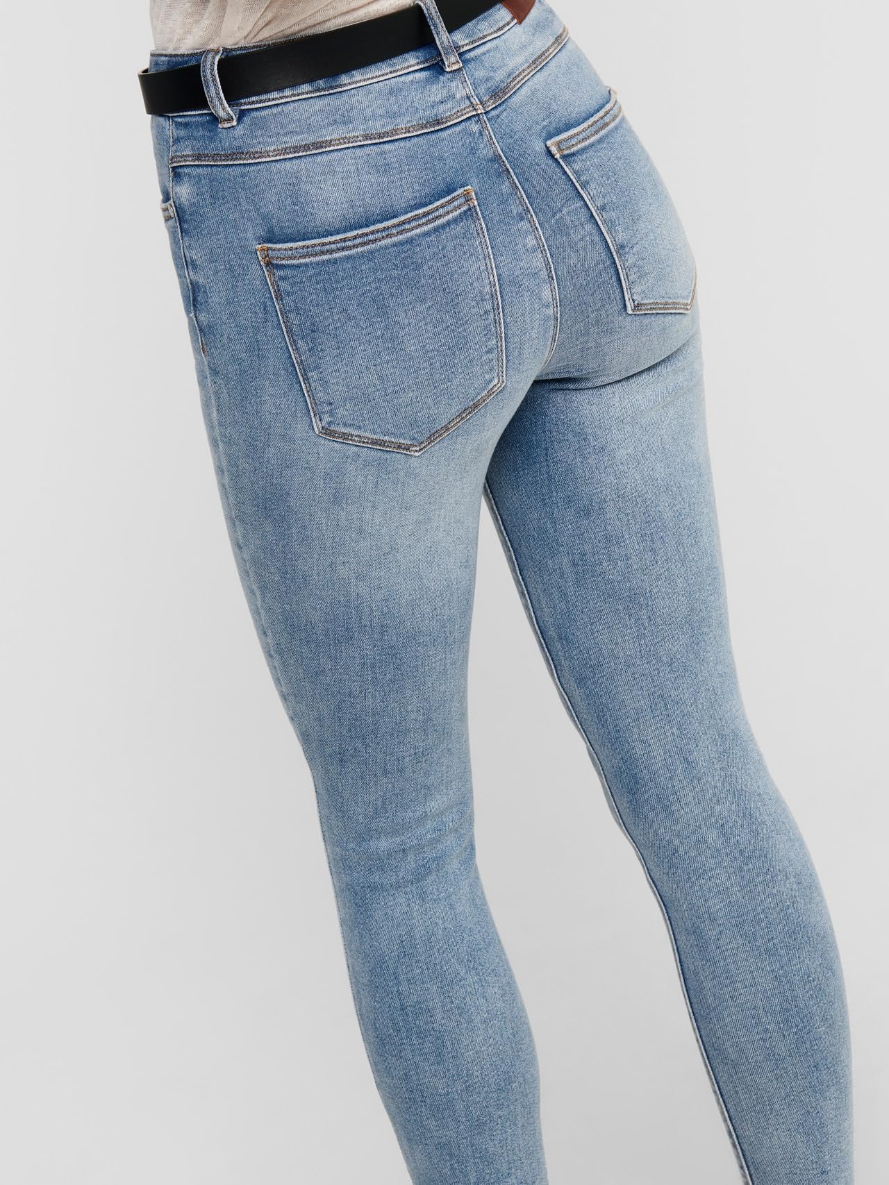ONLY Female Skinny Jeans ONLMILA Hohe Taille Skinny Fit Knöchellang Jeans