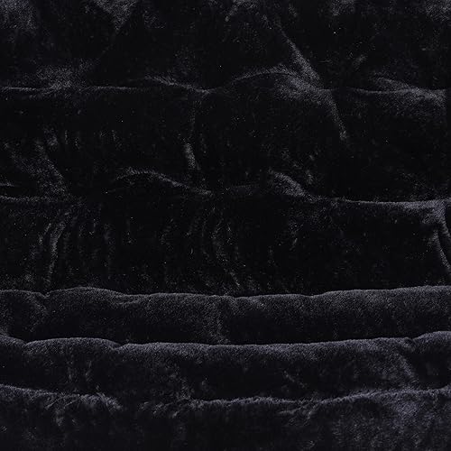 Miniatura 13 de Flash Furniture Eleanor - Silla portátil doble platillo con 2 otomanas, marcos de acero plegables, para dormitorio o dormitorio, 56 pulgadas, piel