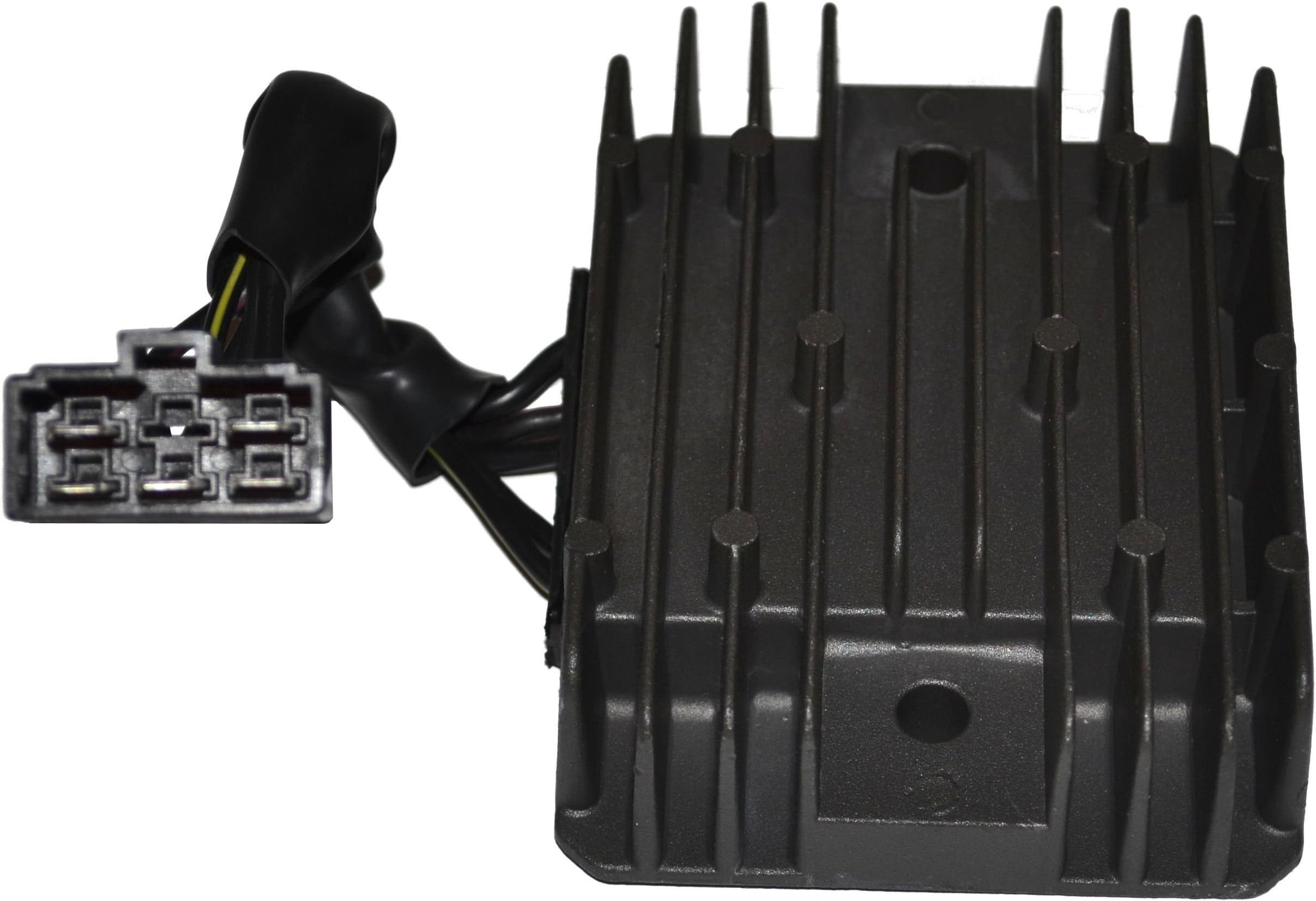 Frianchly Voltage Regulator Rectifier Fit For Suzuki GSXR600 750 2006-2013 GSXR 1300 2008-2012 VL800 (Boulevard C50) 2006-2011 Motorcycle Regulator Rectifier, Black - View #4