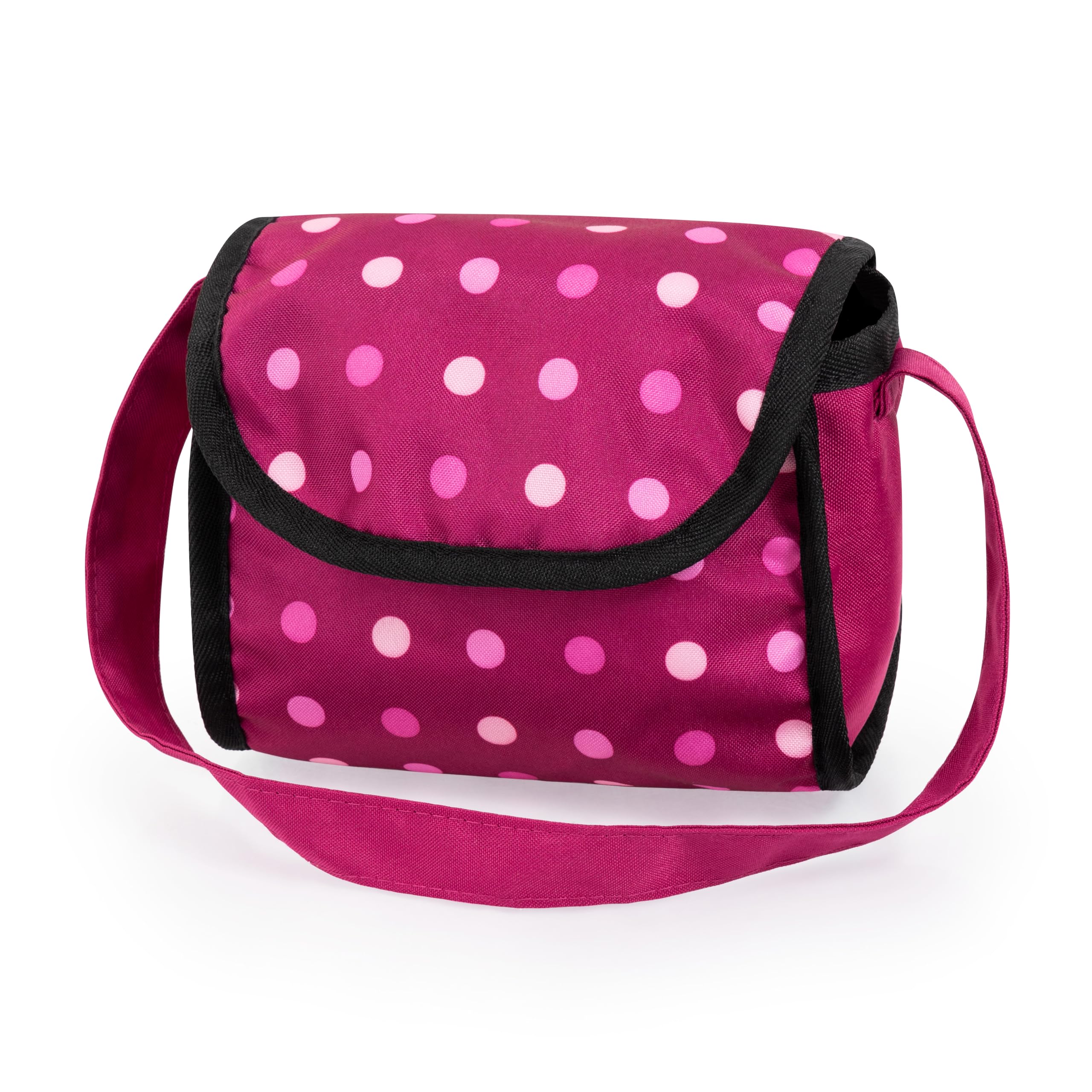 Bayer Design 13067Aa, Cochecito, Carro Muñecas Trendy, Combolsa, Plegable, Ajustable, Rojo, Hadas, Color Motivo