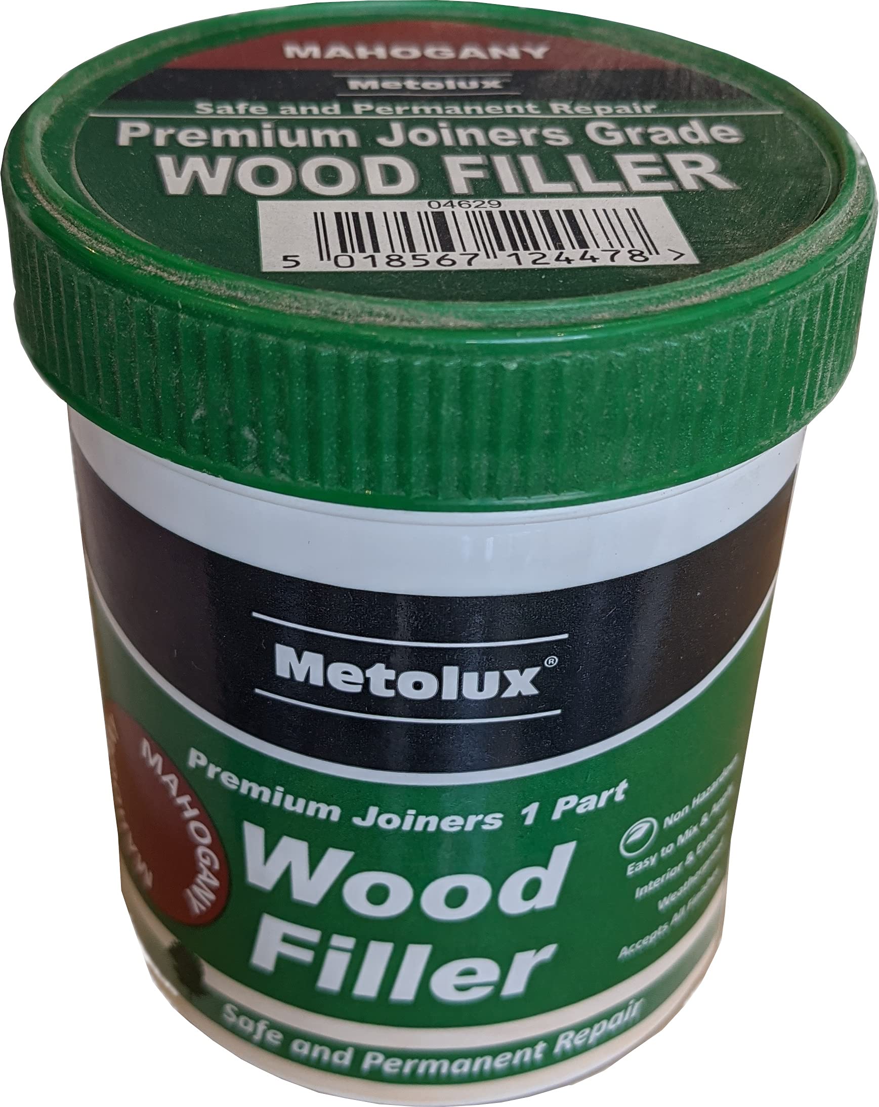 Metolux 1 Part Filler 250ML-Mahogany