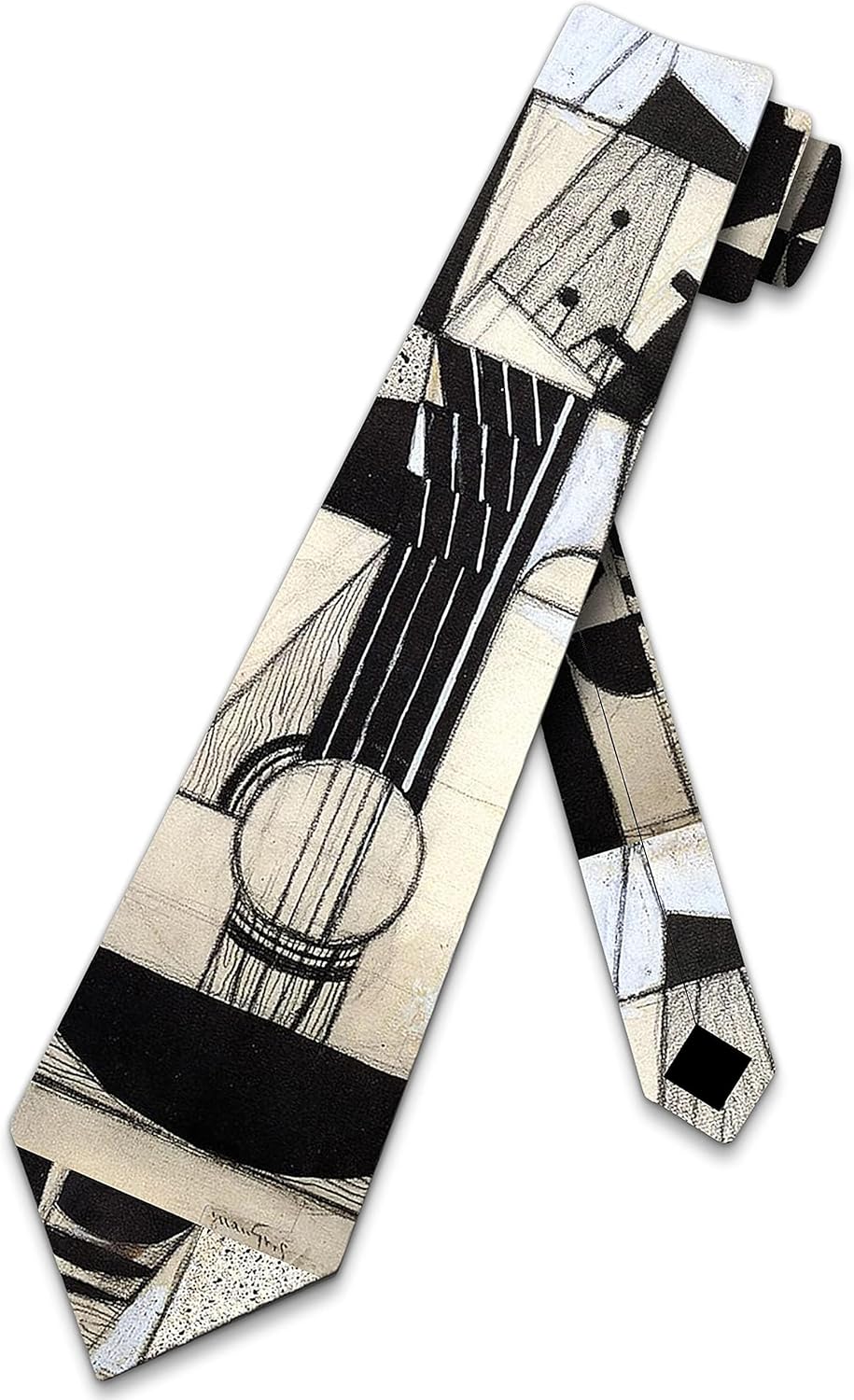 Three Rooker Art Ties Mens Juan Gris Neckties Still Life Guitar Tie