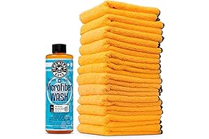 Chemical Guys Microfiber Detergent and Gold Microfiber Towels Kit