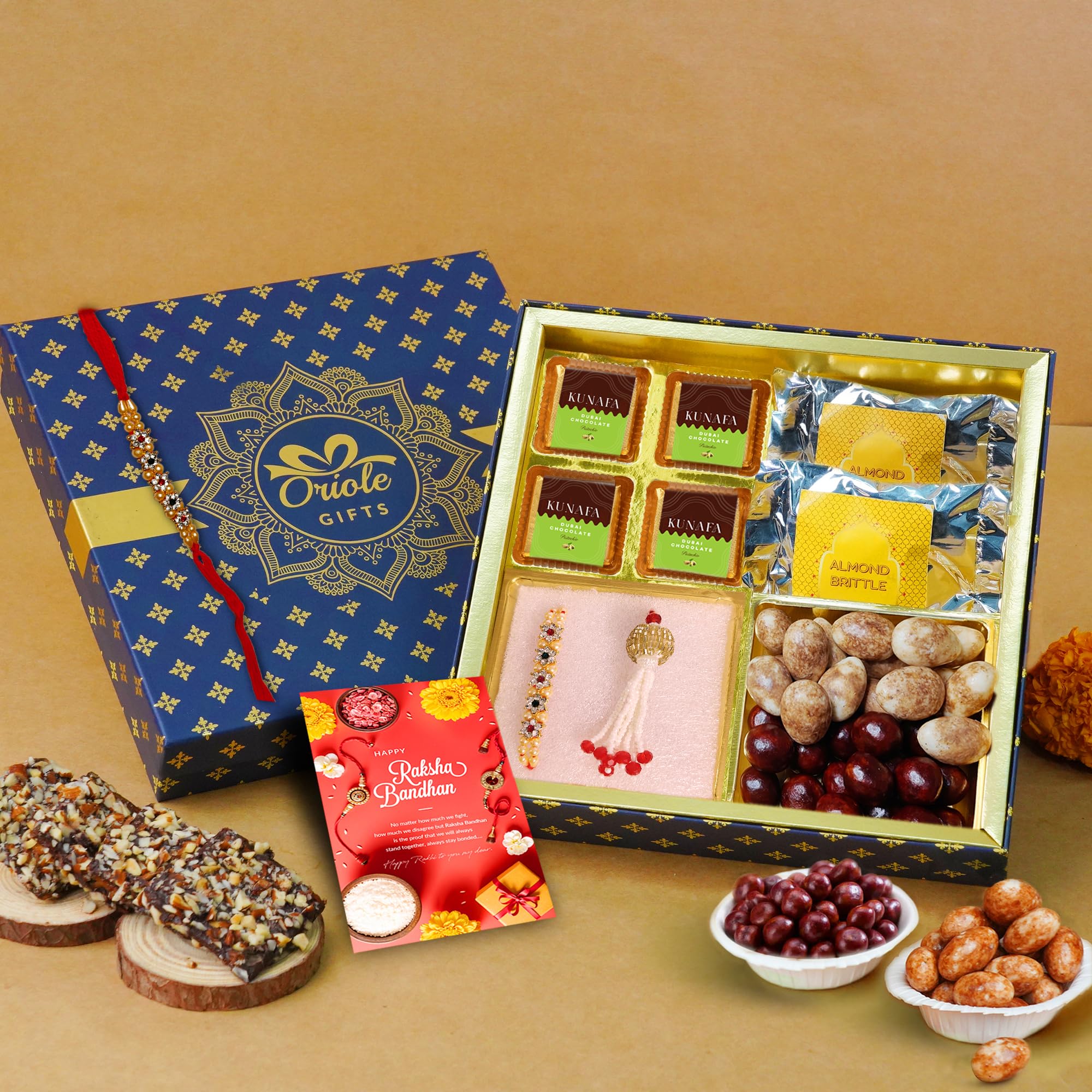 Amazon.in: Oriole Gifts: Rakhi Gift Hampers