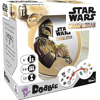 Asmodee Dobble Star Wars Mandalorian Card Game