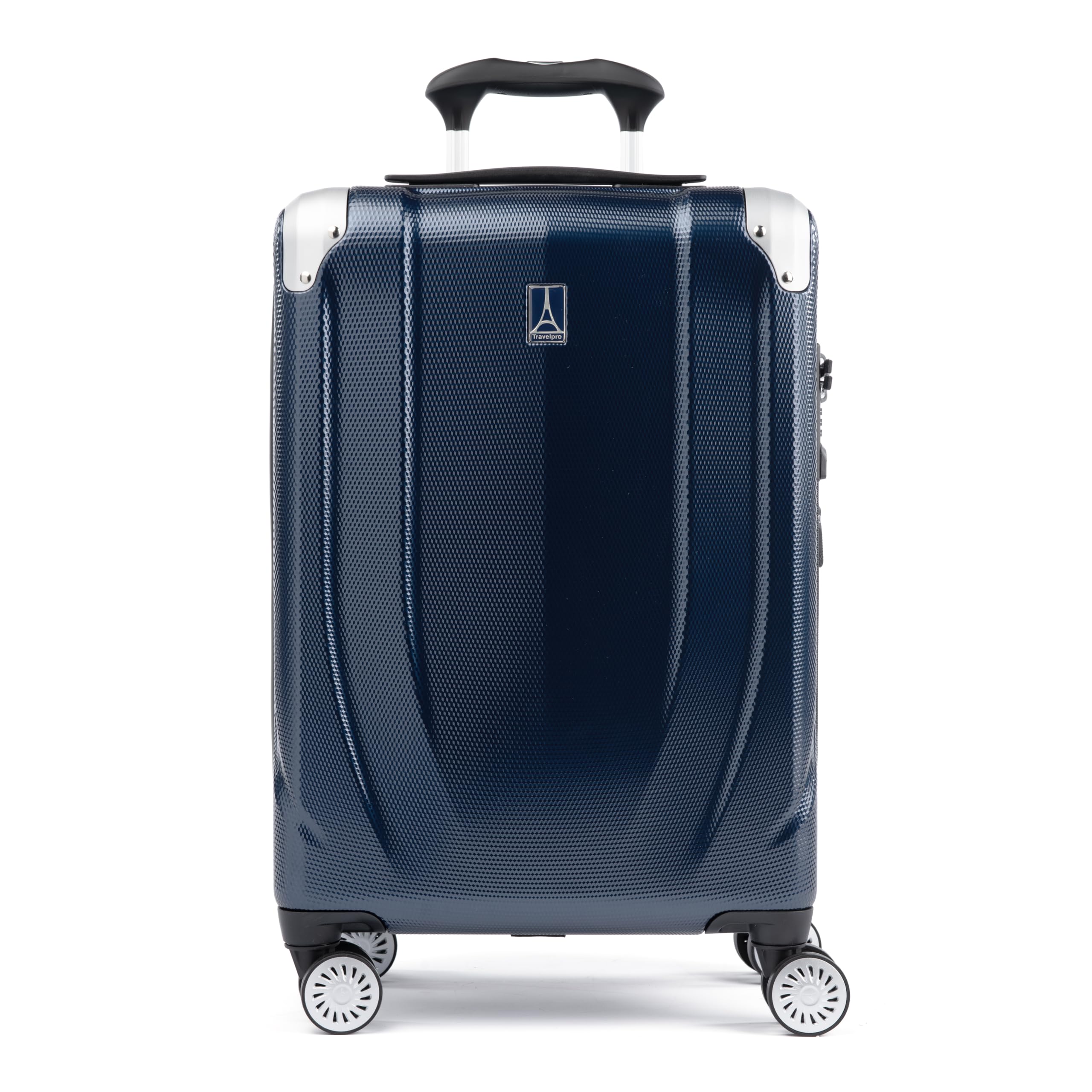 Travelpro Pathways 3 Hardside Expandable Luggage, 8 Spinner Wheels, Lightweight Hard Shell Suitcase, Carry On 21 Inch, Royal Blue