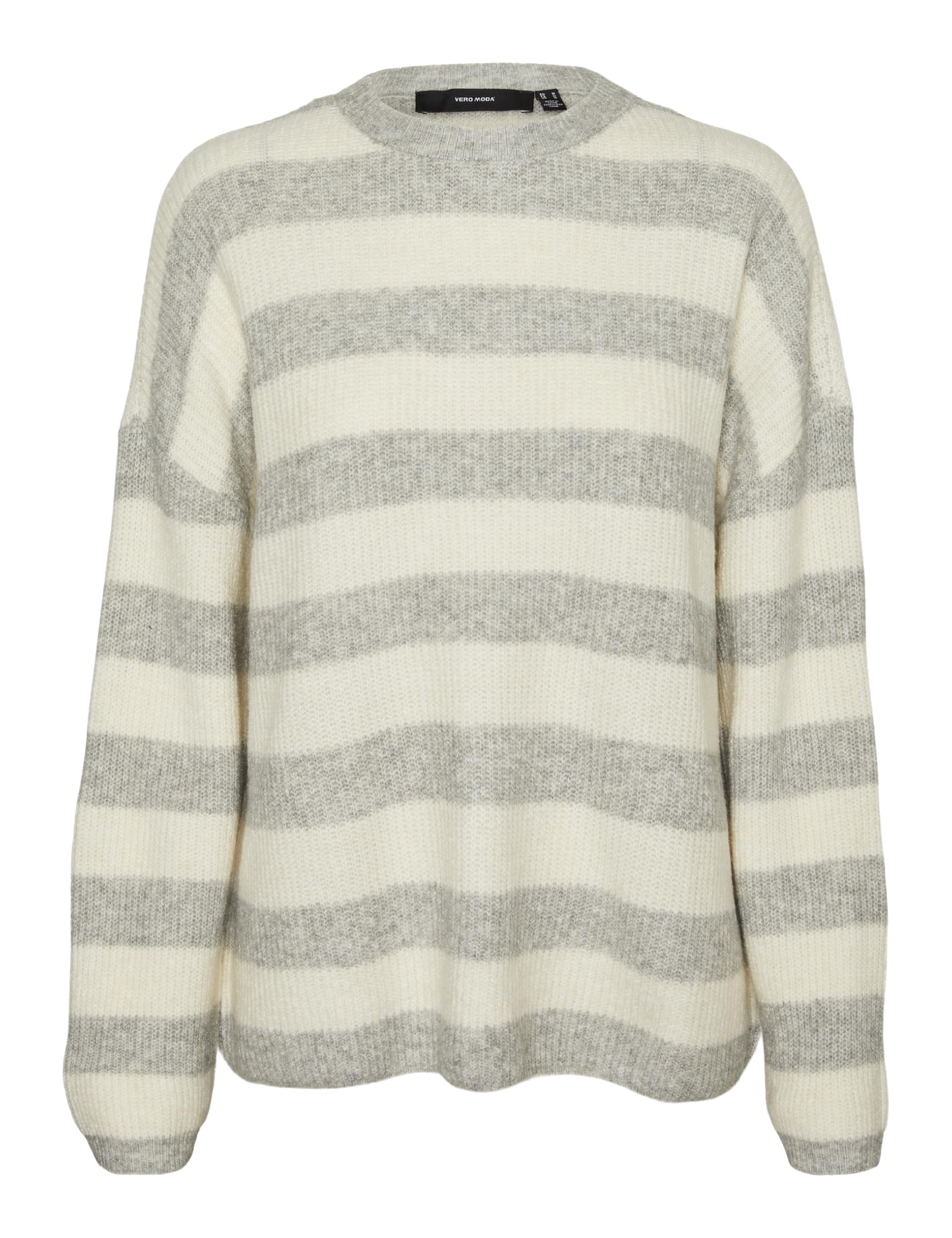 VERO MODA Damen Vmnatahlie Ls O-Neck Ga Noos Pullover