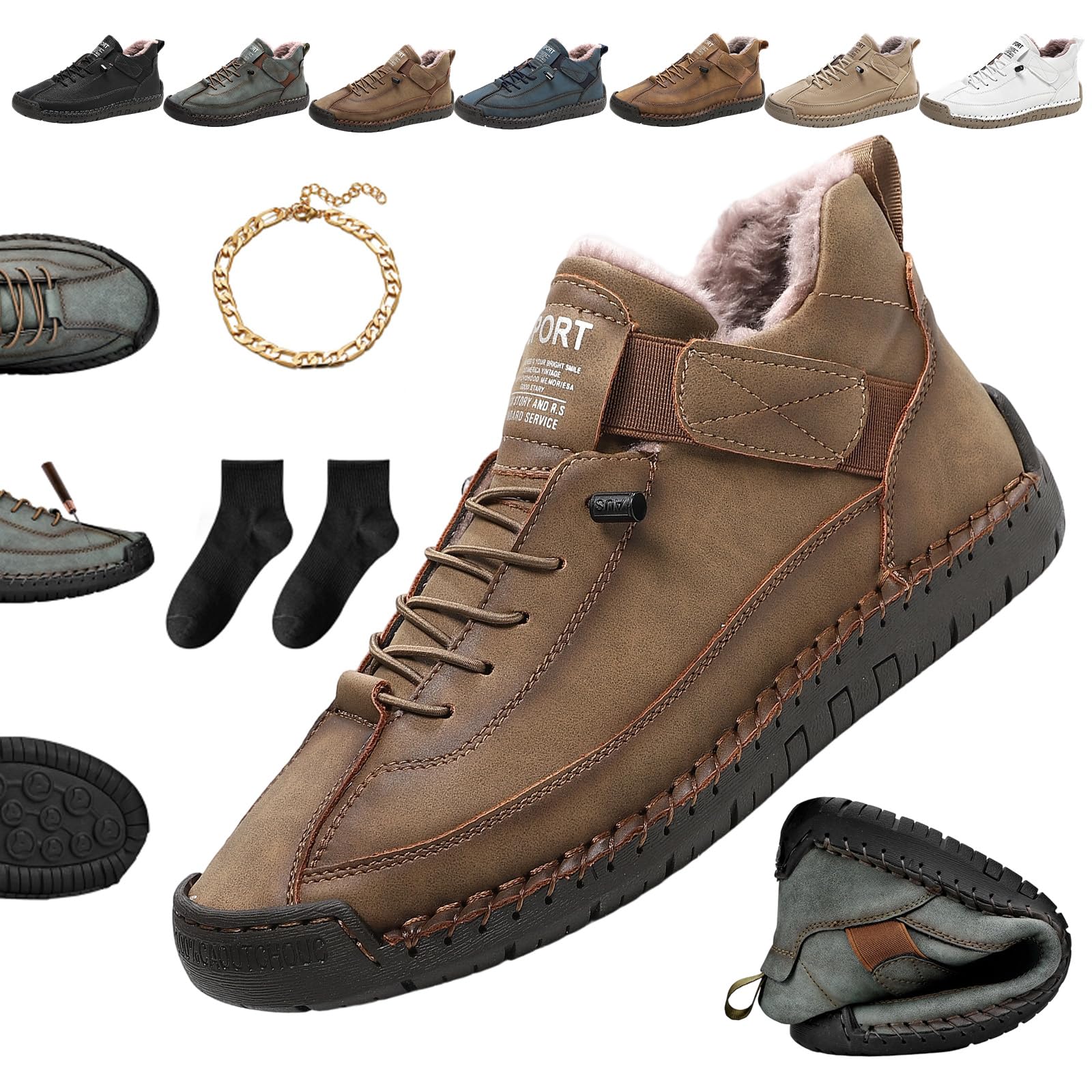 2026 Upgrade Forro Polar de Invierno Zapatos Montela, Zapatillas Montela, Zapatillas ortopédicas cómodas e indoloras, impermeables y antideslizantes, unisex