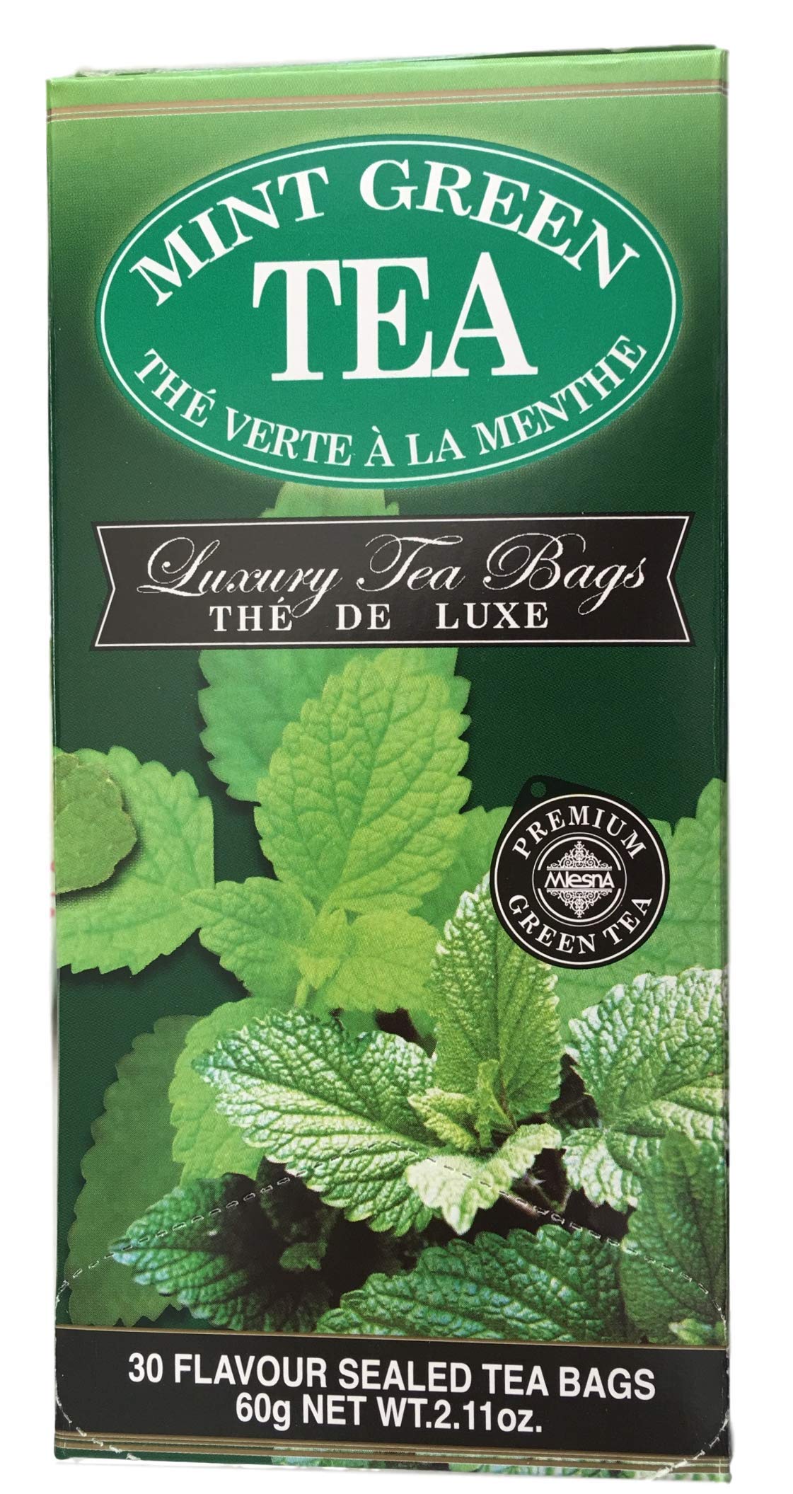 Buy Mlesna Pure Ceylon Green Tea Mint Ozone Friendly Tea 30 Individual Foil Wrapped Envelope