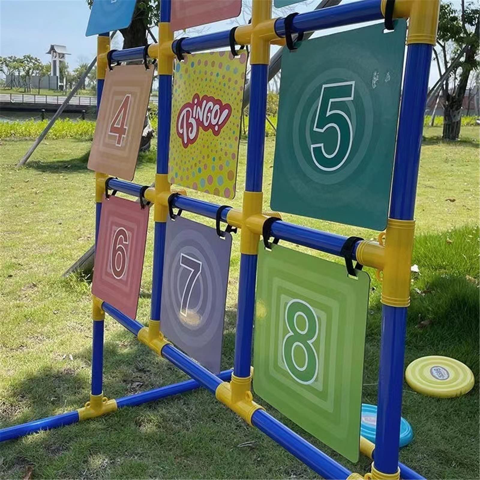 Amazon.co.jp: 9ホールストライクゾーン フライングディスクトス