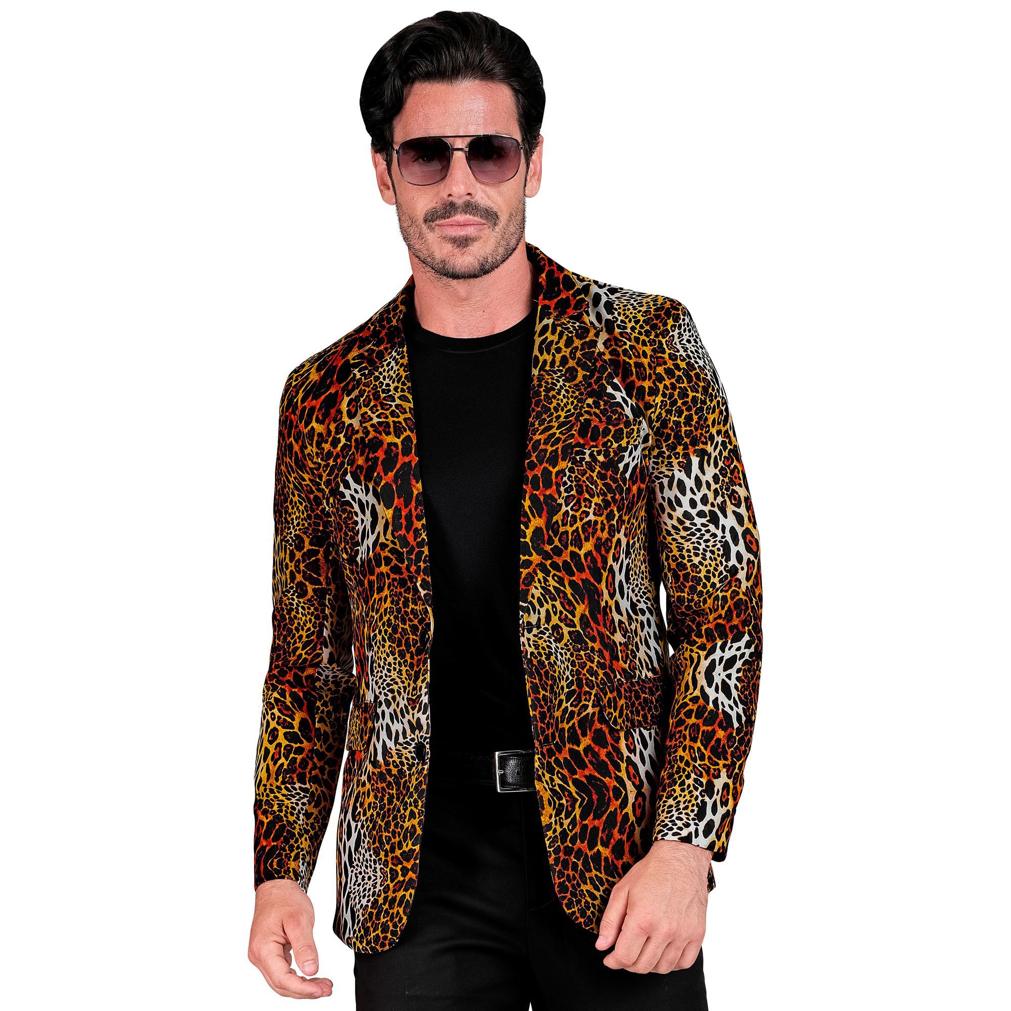 WIDMANN MILANO PARTY FASHION - Giacca Party Fashion con paillettes per uomo, Disco Fever, giacca da abito, Schlagermove