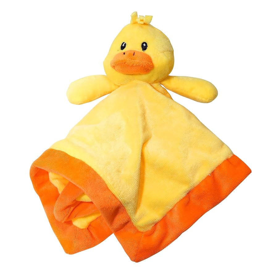 Amazon.com: Baberoo Duck Baby Lovey - Super Soft 12