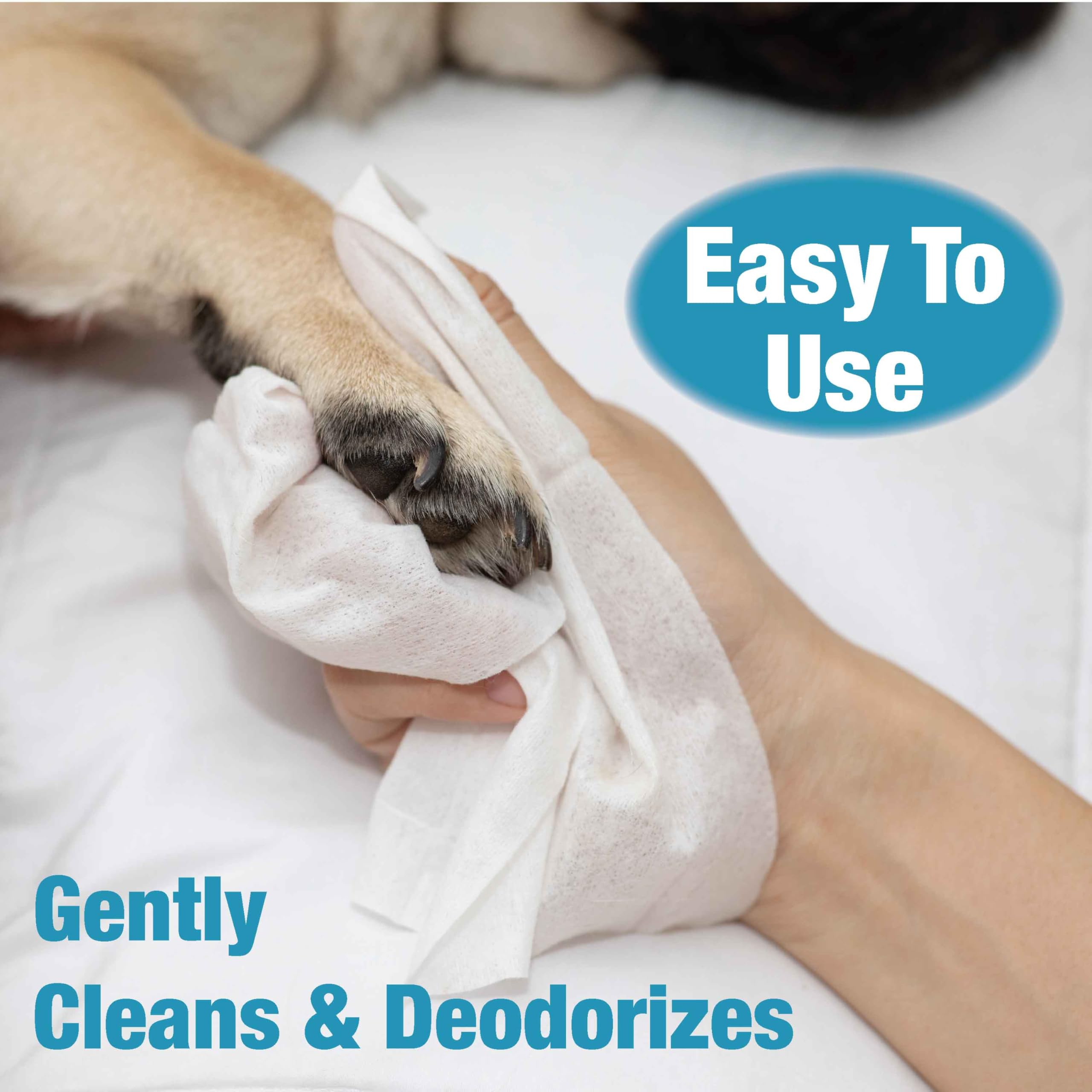 110 Pack Pet Grooming Wipes - Large & Extra-Large Sizes - Lavender, Aloe, & Unscented Variations - Hypoallergenic & Extra Durable - Perfect for Dogs & Cats, 6"x8" - image 5
