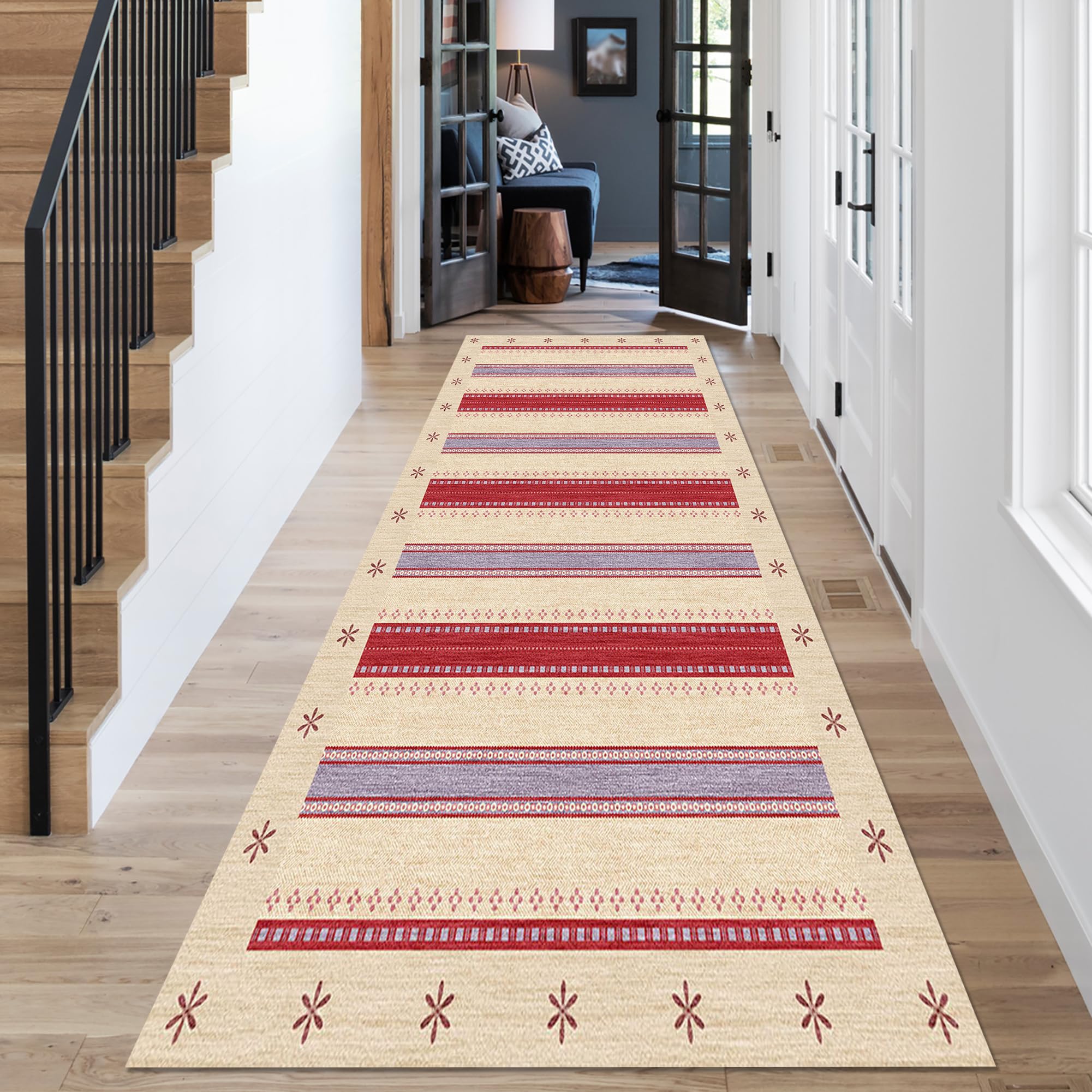 Dywan do przedpokoju antypoślizgowy zmywalny dywan kuchnia chłonny długi dywan 70 x 400 cm dywan wejście do salonu dywaniki do sypialni wejście wycieraczka do kuchni sypialni