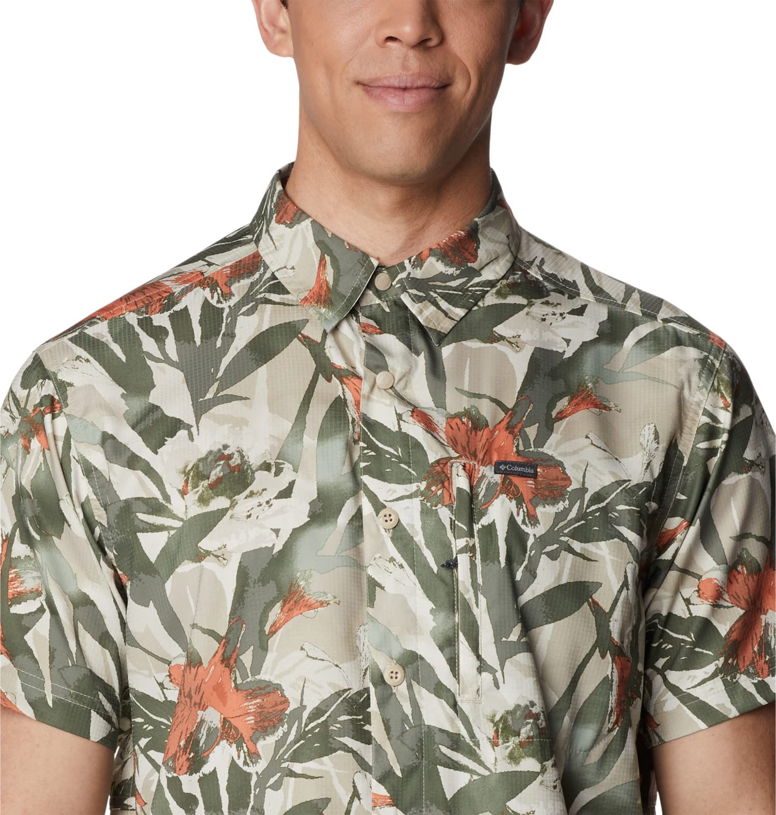 Columbia Herren Silver Ridge Utility Lite Novelty Short Sleeve Wander-Shirt