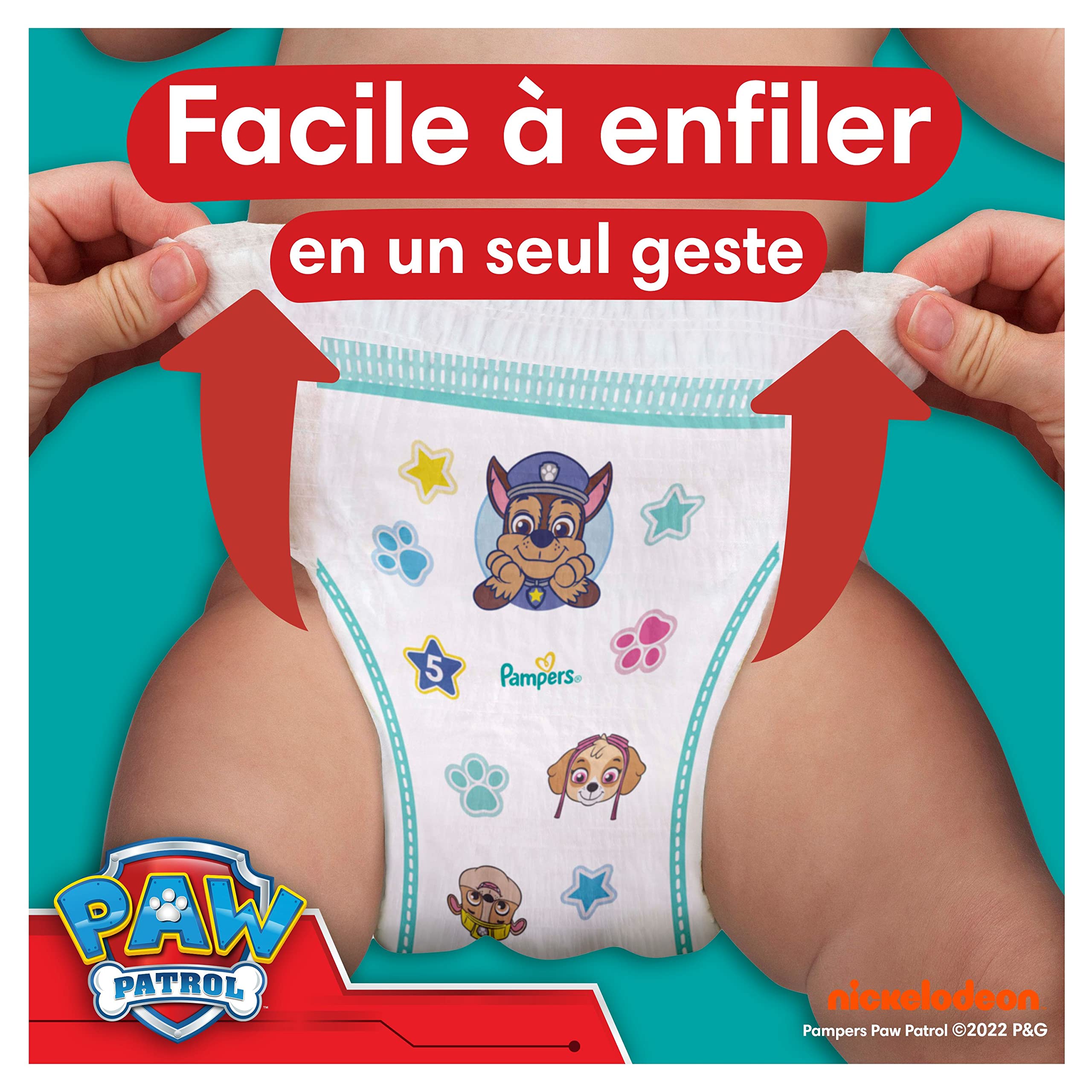 Pampers Baby-Dry Pants Size 5 160 Nappies 11-17 kg Limited Edition Paw Patrol