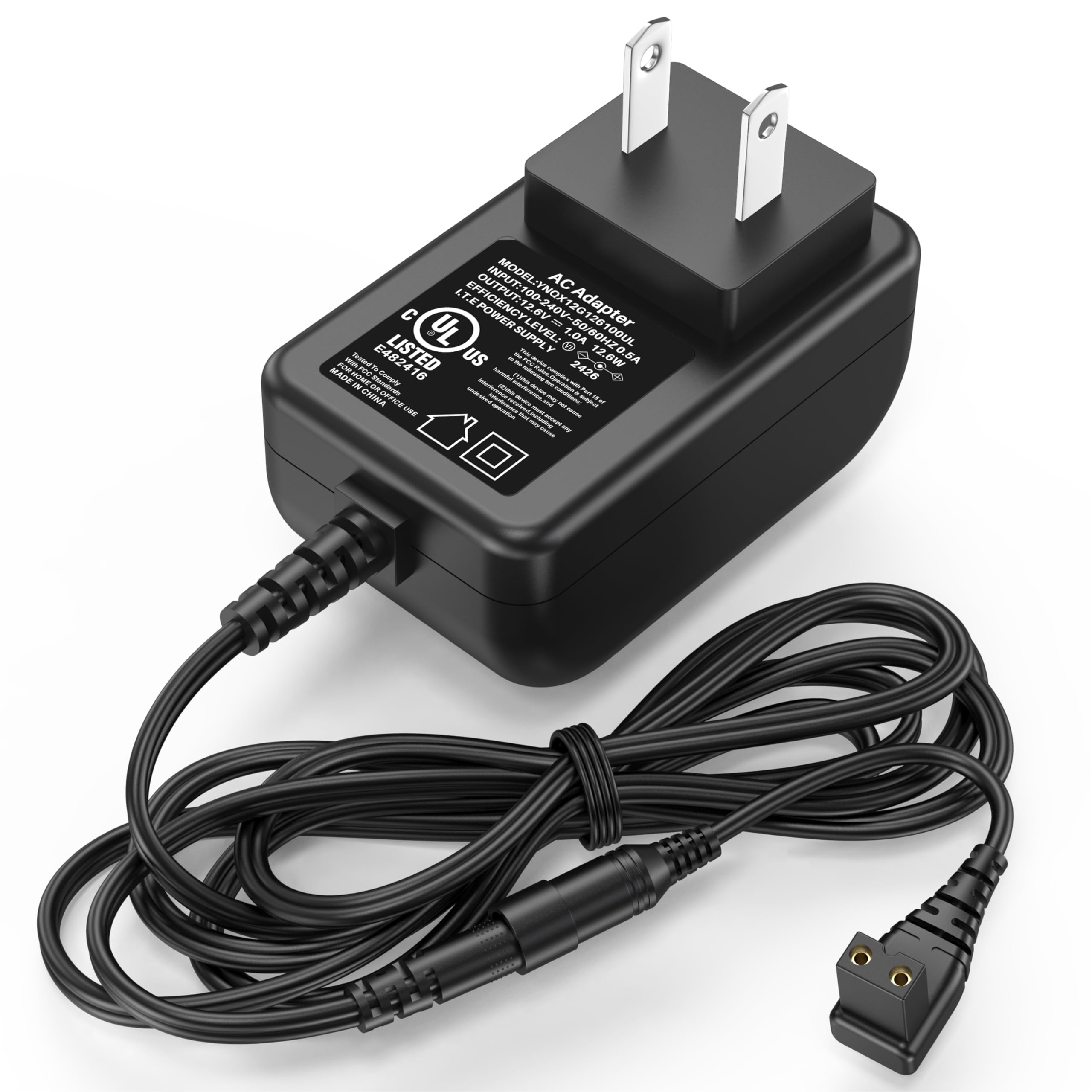 Photo 1 of 12.6V Pool Vacuum Charger for Aiper Seagull 600 Cordless Robotic Pool Cleaner, Power Cord AC Adapter Compatible with Aiper Seagull SE 800 800B 1000 1500 P1111 HJ1103J AI-P1111-AMUS-A for AIPURY 1000