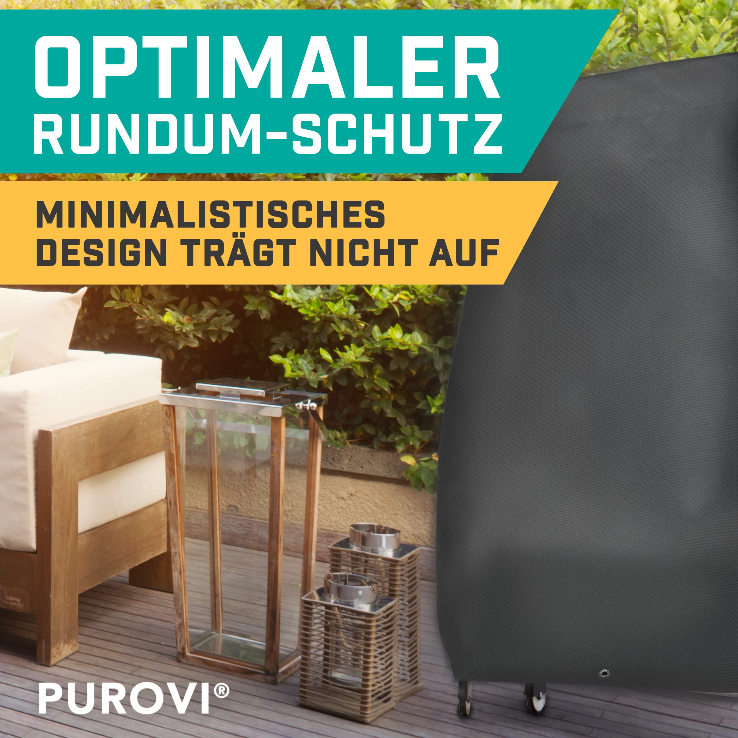 Housse pour Table de Ping Pong - Bâche de Protection Anti-UV et Intempéries en Tissu Oxford - Gris Anthracite
