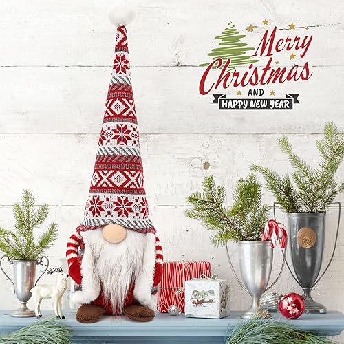 Miniatura 3 de Adornos de gnomo de Navidad, Papá Noel, Sueco, Tomte, elfo de peluche enano, Acción de Gracias, San Valentín, cumpleaños, Navidad, gnomos de felpa