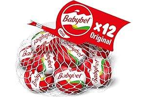Babybel Plant-Based Original 12 Count, Vegan and Flavorful Non-Dairy Cheese Mini Wheels
