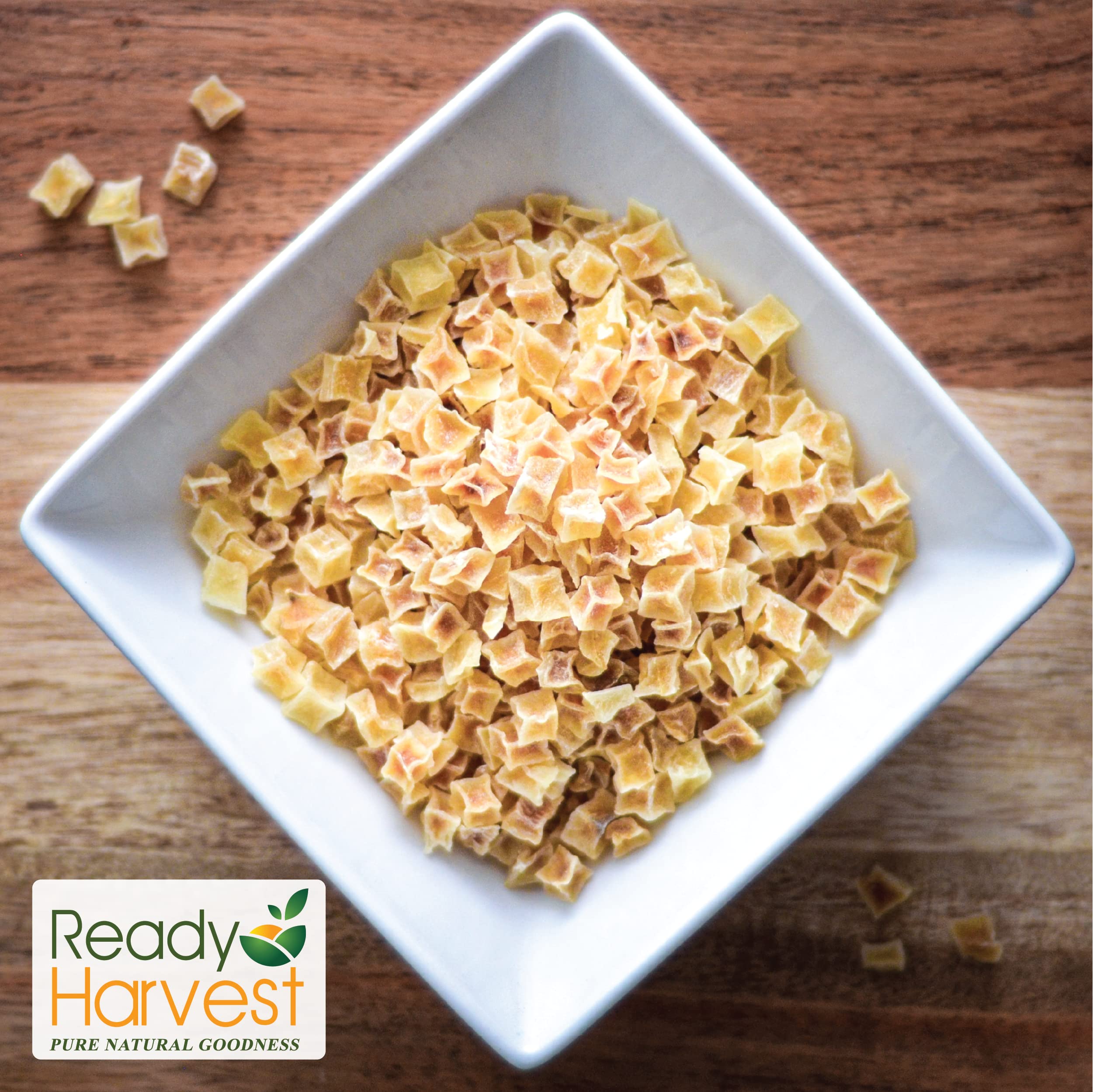 Ready Harvest Cibo disidratato - dadi di patate | Cibo di emergenza | Patate secche | Lattina #10 | Durata di conservazione di 30 anni | Lattine riempite fino in cima