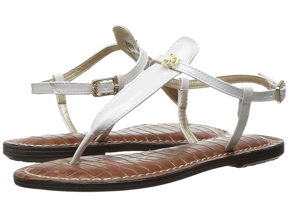 

Sam Edelman Kids Gigi Charm (Little Kid/Big Kid) (White Patent) Girl's Shoes