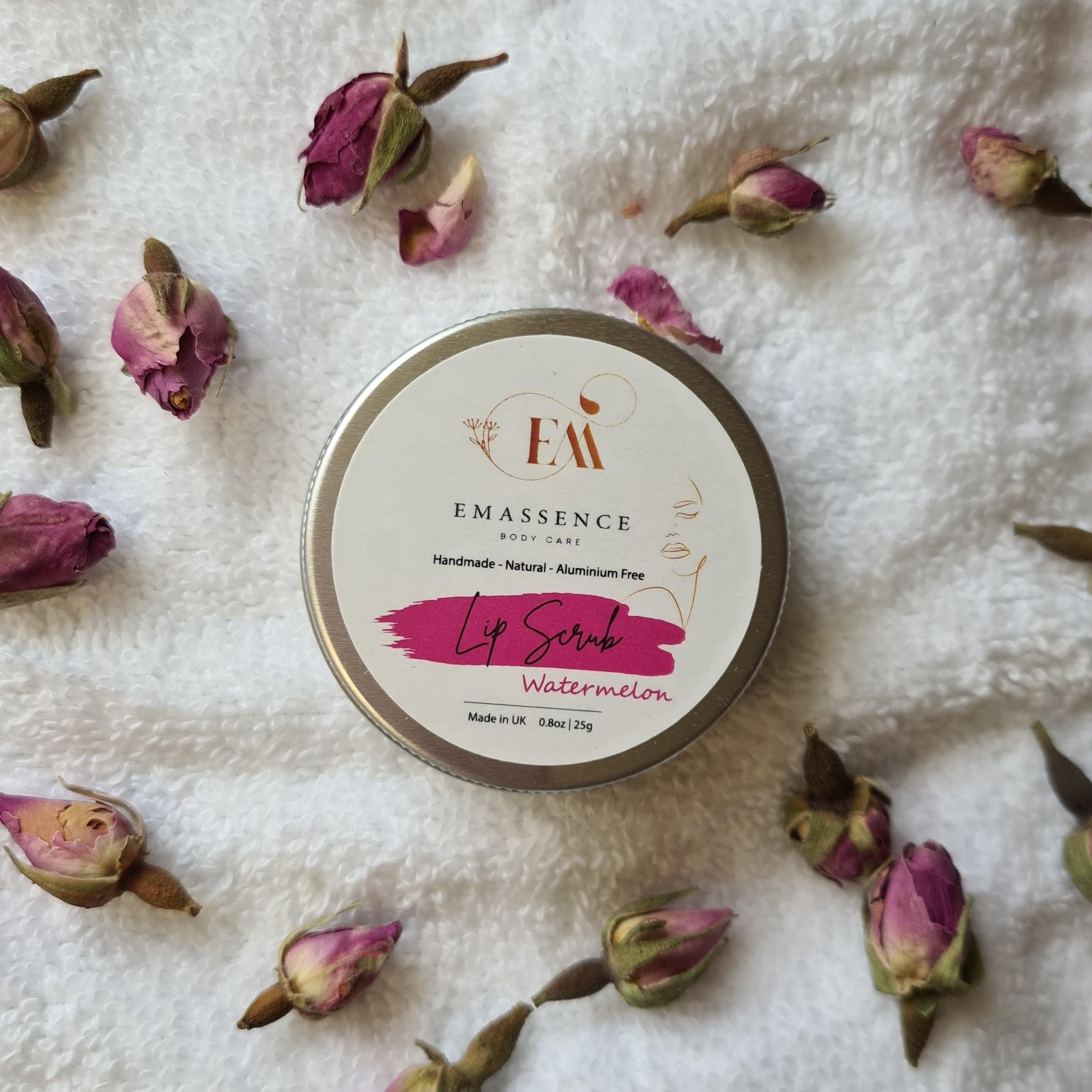Gommage à lèvres pastèque - Exfoliant bio pour les lèvres éclaircissantes et douces