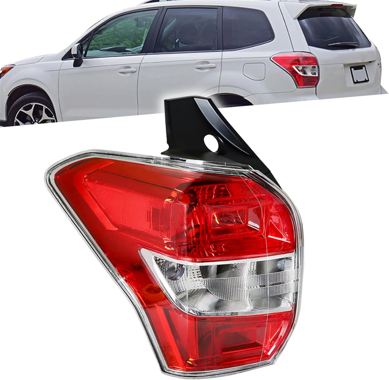 LH Driver Side Tail Light Replacement for Subaru Forester 2014-2016 Tail Lamp 84912SG051 SU2818105