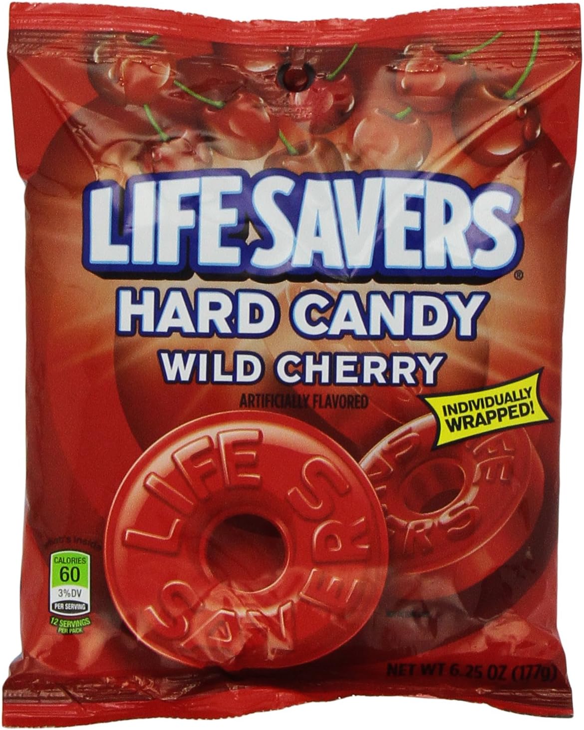 Lifesavesr Hard Candy Wild Cherry (177 gm)