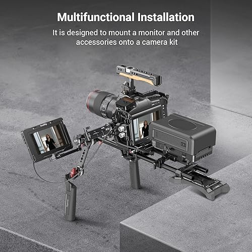 Miniatura 2 de SmallRig Montaje EVF ajustable con abrazadera NATO MD3507