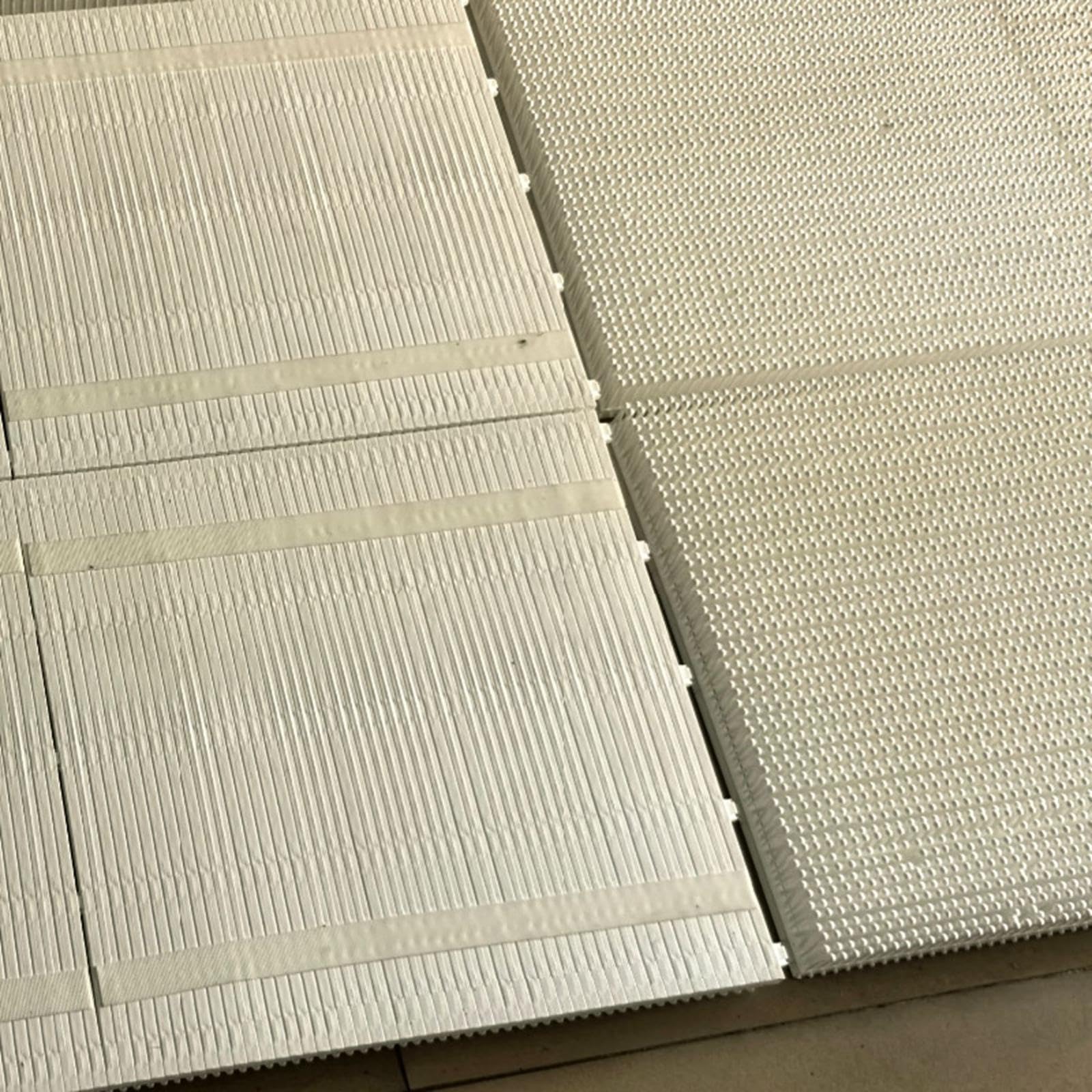 Fenteer Weiße Skimatte für Zuhause, für den, Indoor-Trockentraining, vielseitig einsetzbar, Skitrainingsmatte für Erwachsene, Jungen, und