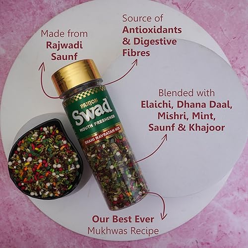 Miniatura 4 de Panjon Swad Ambientador Shahi Navratan Mix (2 botellas), 9.88 oz