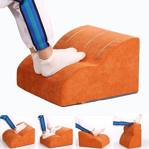 Miniatura 9 de Reposapiés para debajo del escritorio en el trabajo. Taburete de tres niveles multifuncional, con reposapiés lavable. para debajo del escritorio,